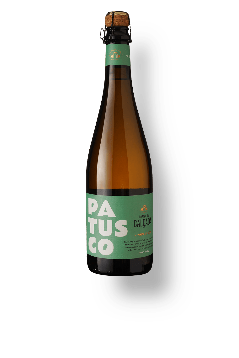 Espumante Quinta da Calçada Branco Brut Portugal Patusco D.o.c Blend 2024 750ml