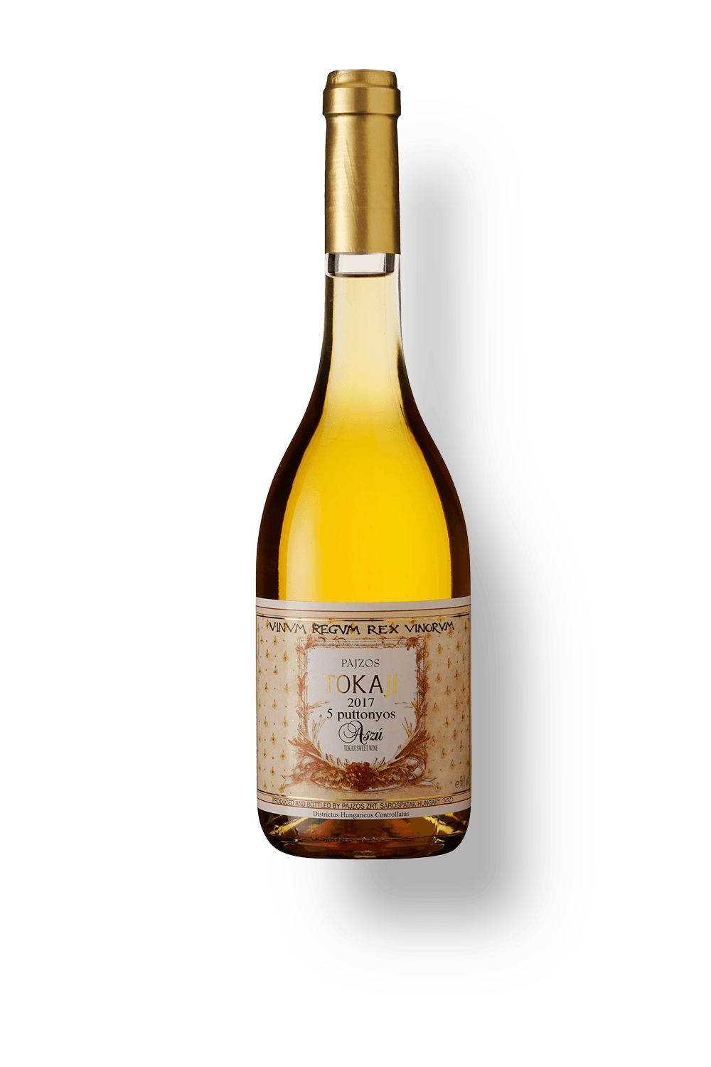 Vinho Pajzos Branco Seco Hungria Aszú 5 Puttonyos Blend 2017 750ml