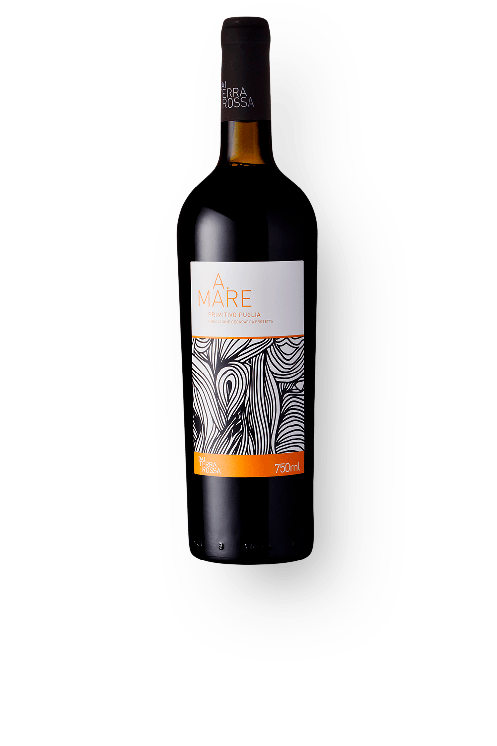 Vinho Dai Terra Rossa Tinto Seco Itália A.mare Primitivo 2023 750ml