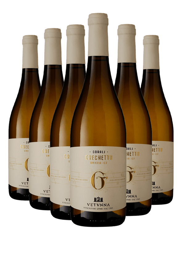 Kit 6 Cantina Bettona Il Corali Grechetto