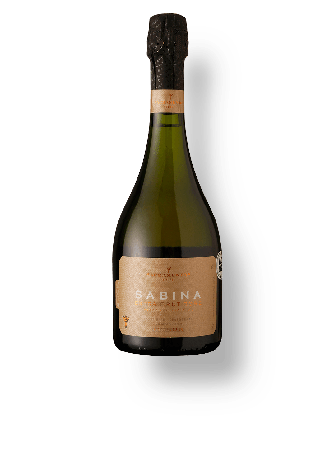Espumante Sacramentos Vinifer Rosé Extra Brut Brasil Sabina Chenin Blanc, Pinot Noir 750ml