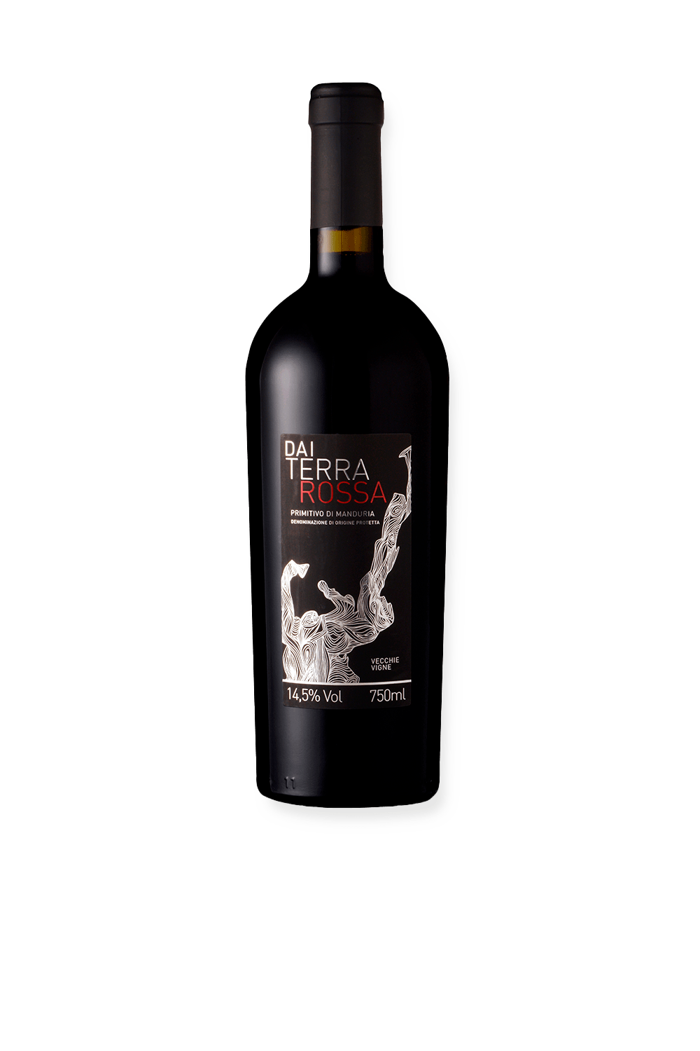 Vinho Dai Terra Rossa Tinto Seco Itália Primitivo Di Manduria D.o.c Primitivo 2018 750ml