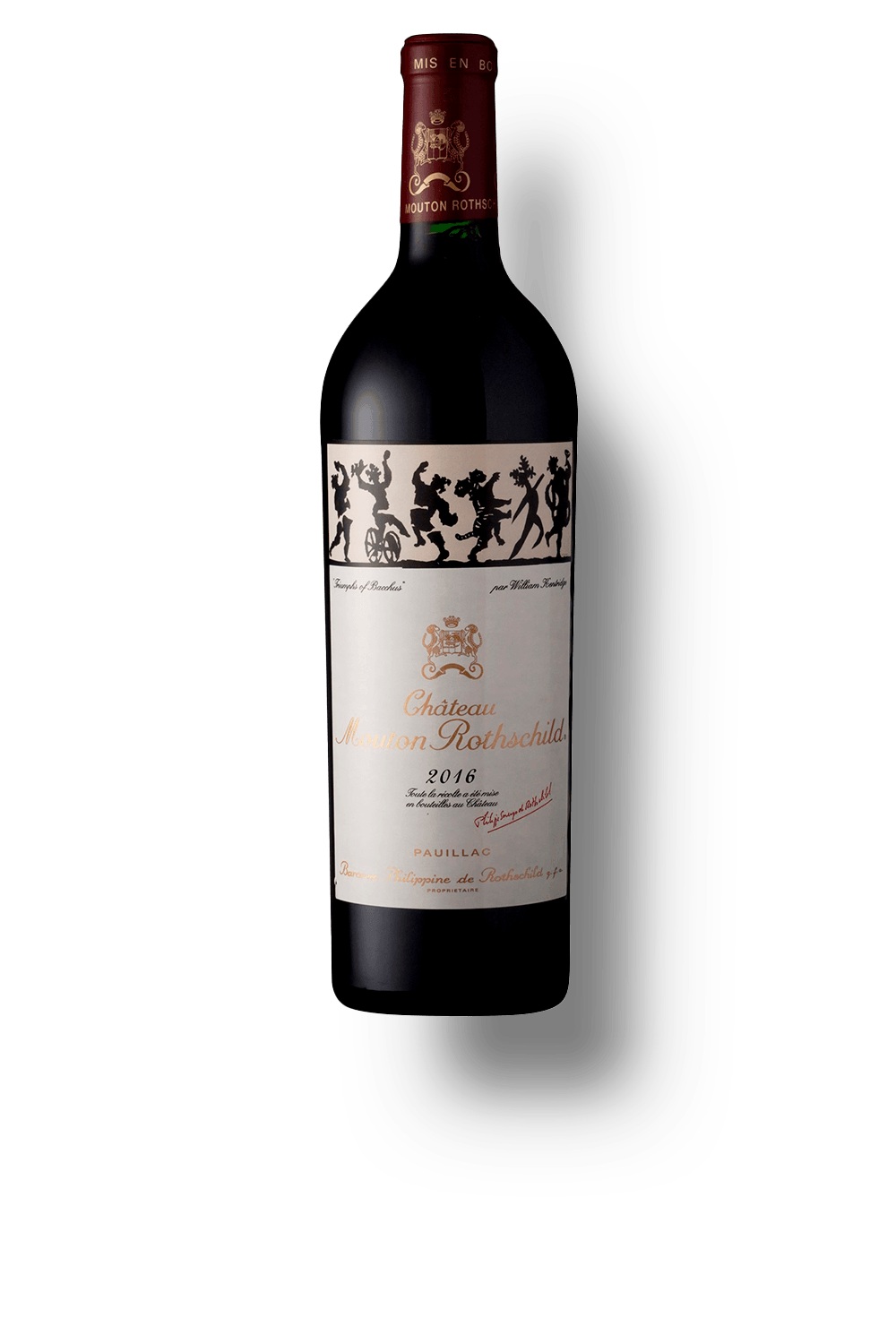 Vinho Château Mouton Rothschild Tinto Seco França Blend 2016 750ml