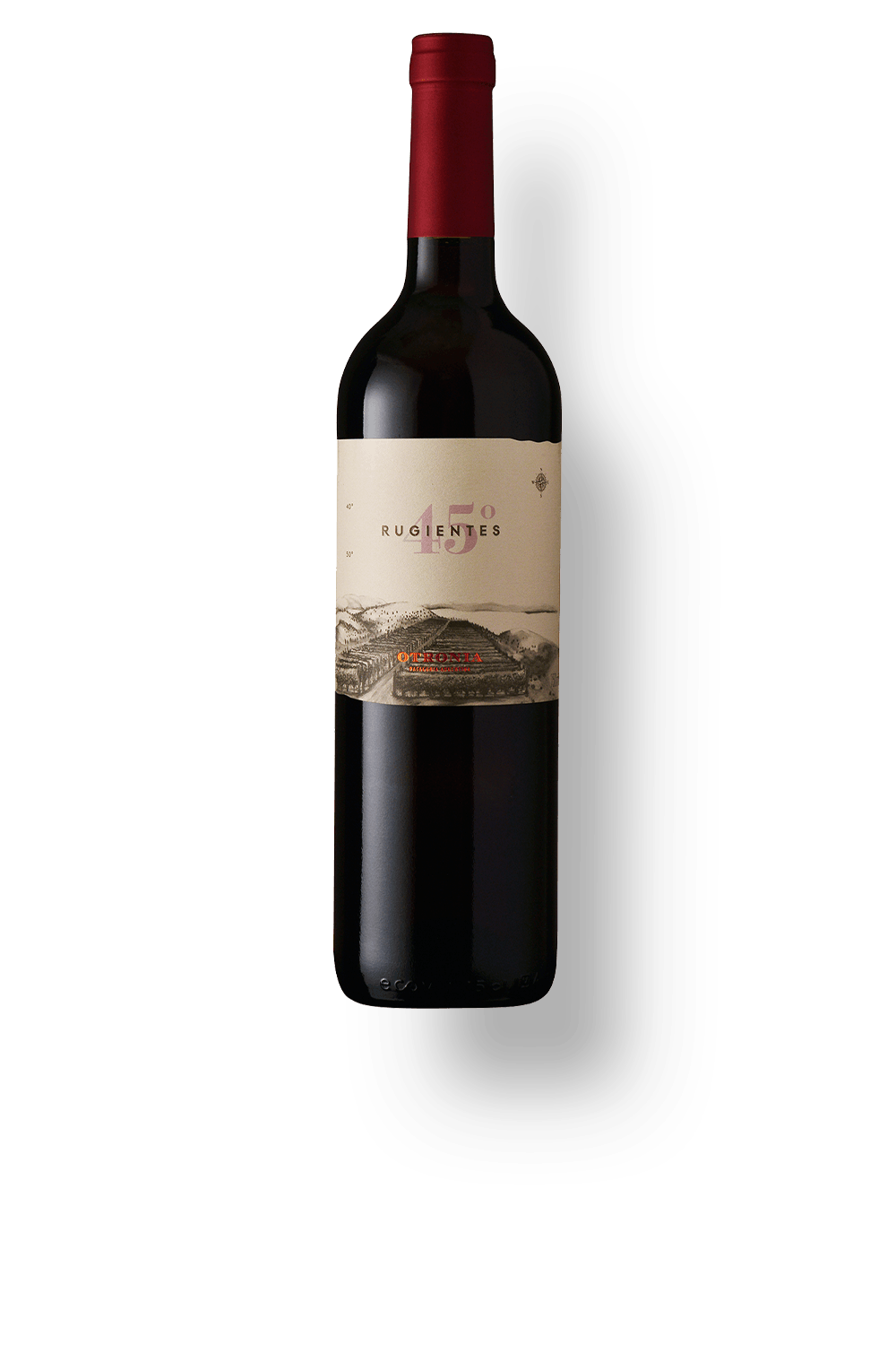 Vinho Otronia Tinto Seco Argentina 45 Rugientes Merlot 2022 750ml
