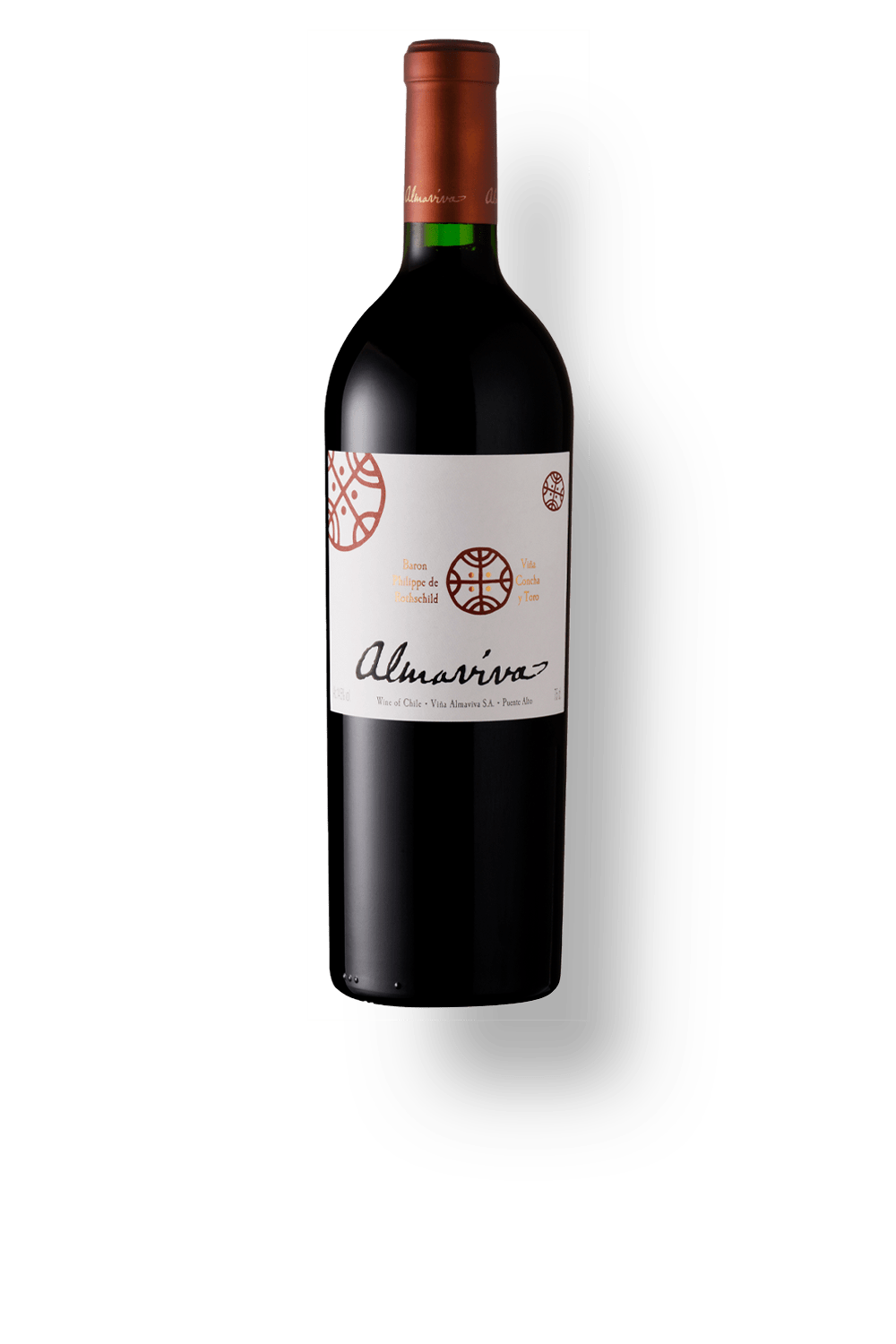 Vinho Viña Almaviva Tinto Seco Chile Blend 2022 750ml