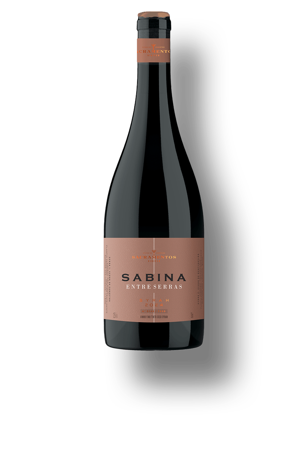 Vinho Sacramentos Vinifer Tinto Seco Brasil Sabina Entre Serras Syrah 2024 750ml