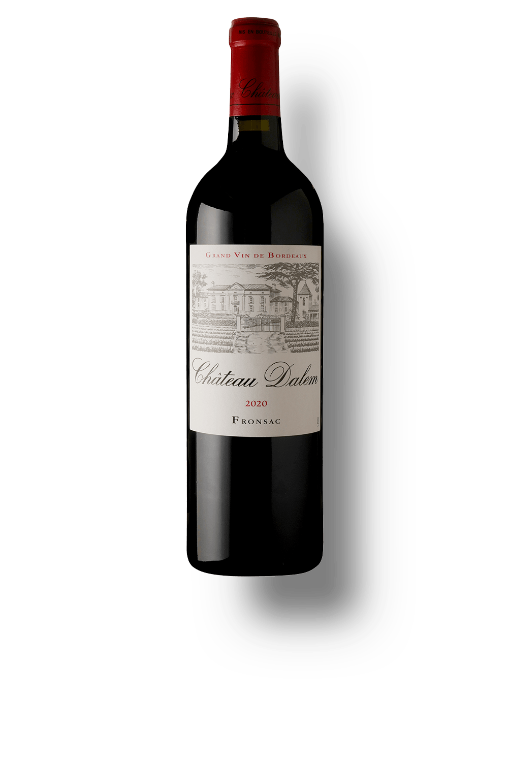 Vinho Château de La Huste Tinto Seco França Château Dalem Cabernet Franc, Merlot 2020 750ml
