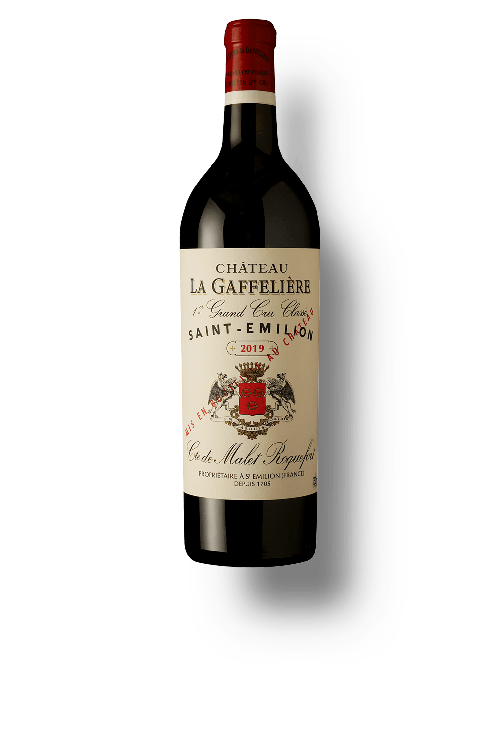 Vinho Château La Gaffelière Tinto Seco França Cabernet Franc, Merlot 2019 750ml