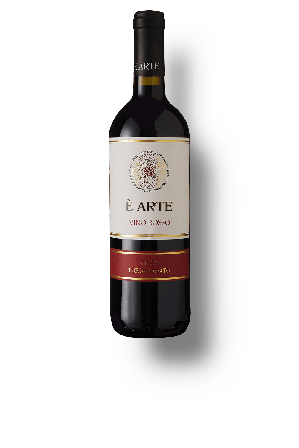 Vinho Torrevento Tinto Seco Itália È Arte Merlot, Primitivo, Sangiovese 2022 750ml