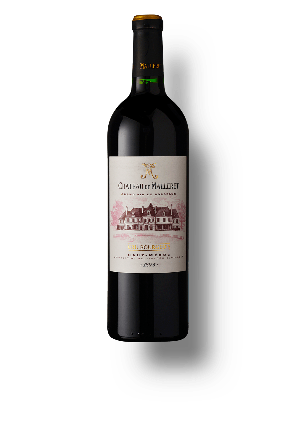 Vinho Château de Malleret Tinto Seco França Cabernet Sauvignon, Merlot 2015 750ml