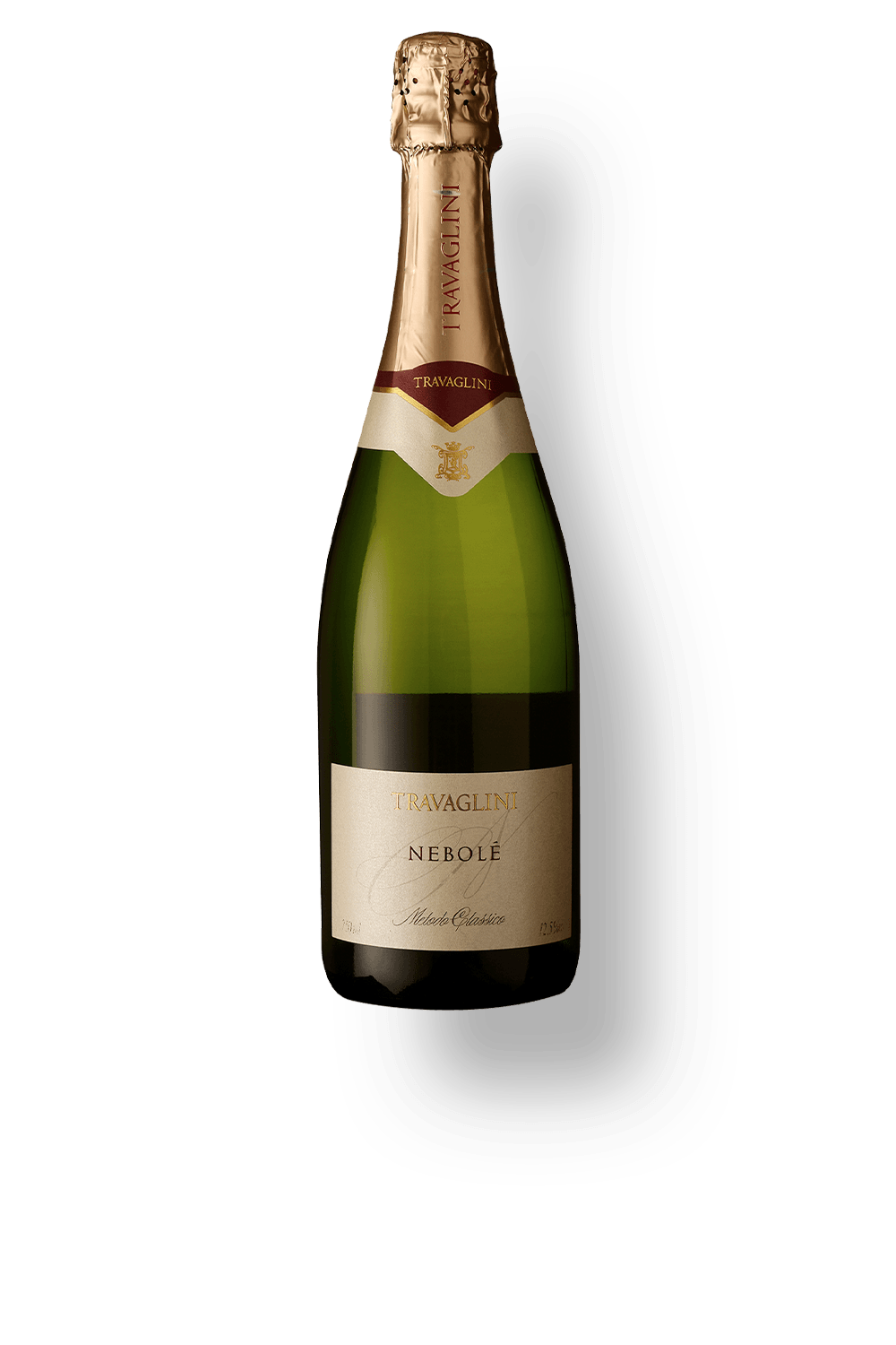 Espumante Travaglini Branco Brut Itália Nebolè Metodo Classico Nebbiolo 2018 750ml