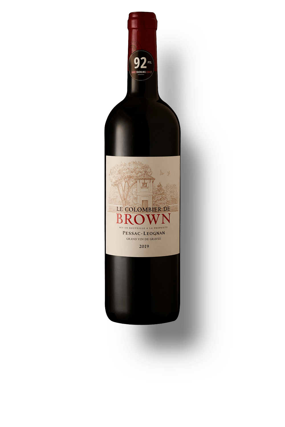 Vinho Château Cantenac Brown Tinto Seco França Le Combier Cabernet Sauvignon, Merlot 2019 750ml