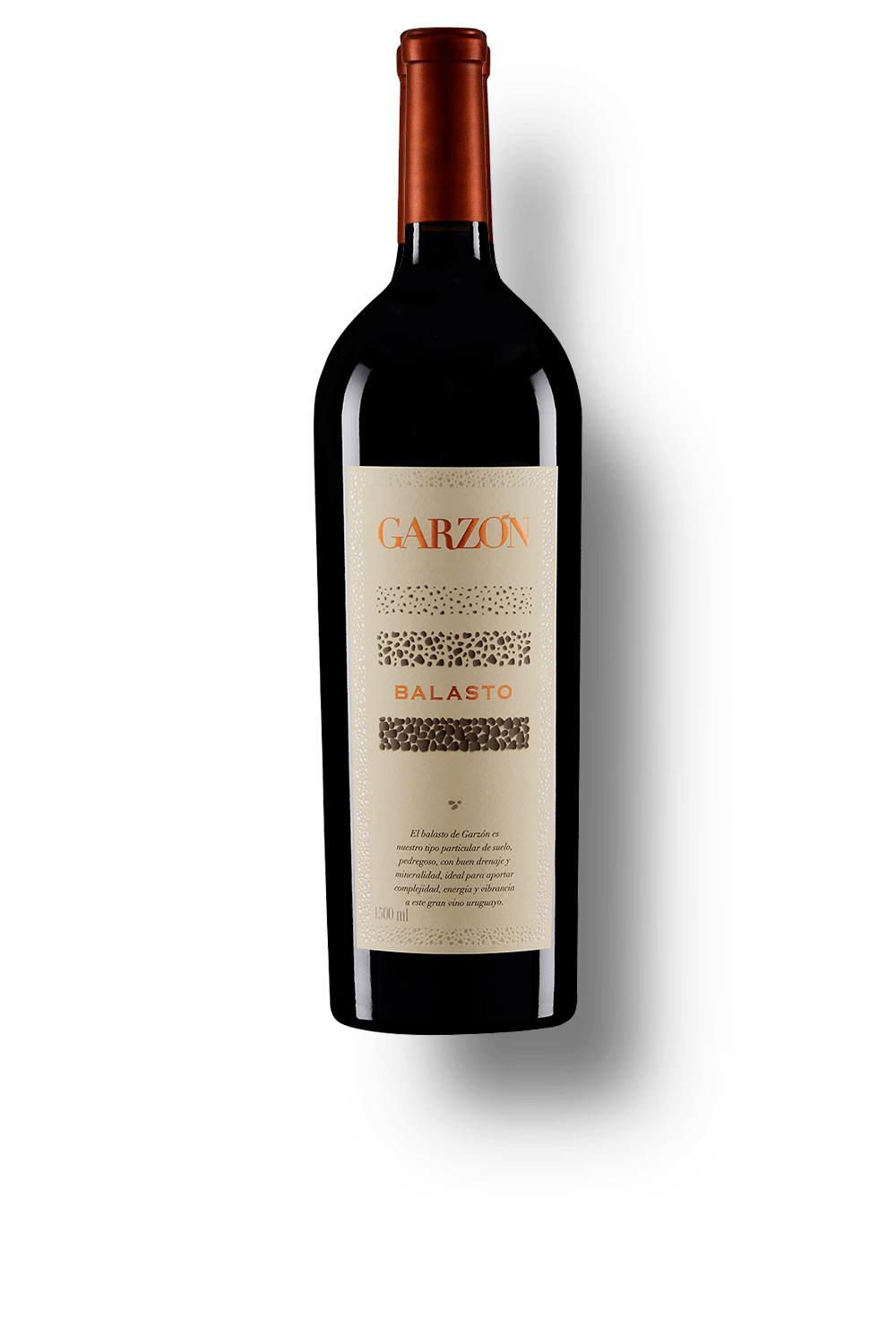 Vinho Bodega Garzon Tinto Seco Uruguai Balasto Cabernet Franc, Petit Verdot, Tannat 2022 750ml