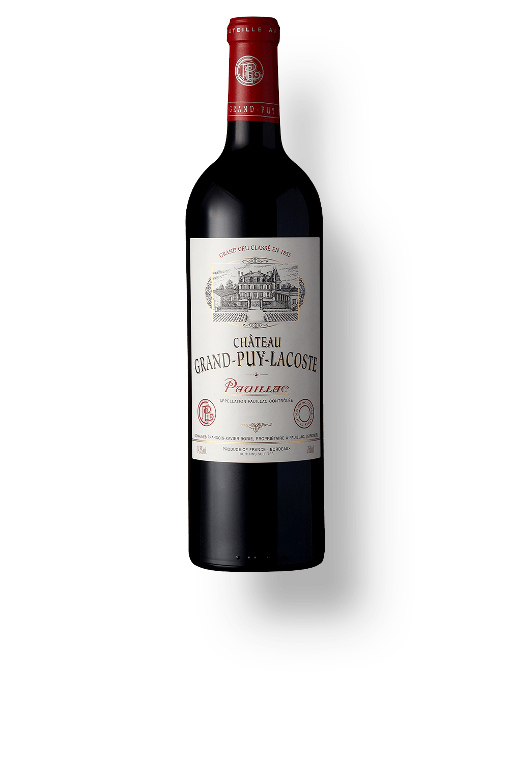 Vinho Château Grand-puy-lacoste Tinto Seco França Cabernet Sauvignon, Merlot 2019 750ml
