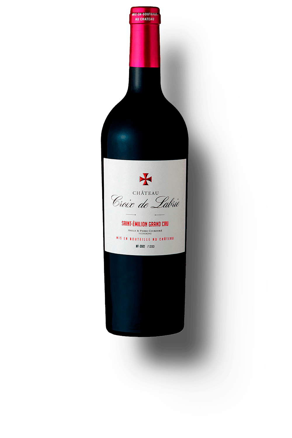 Vinho Château Croix de Labrie Tinto Seco França Cabernet Sauvignon, Merlot 2019 750ml