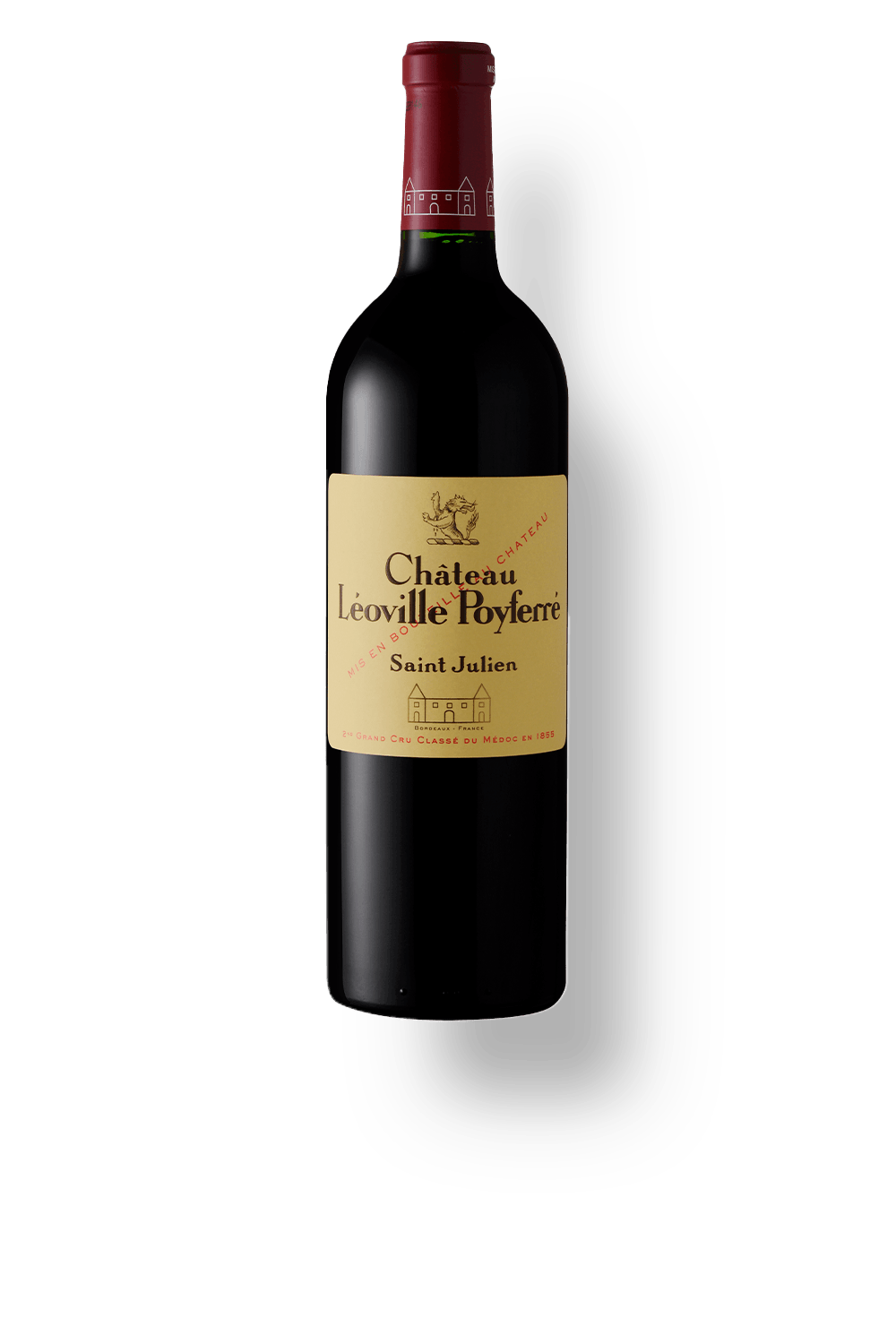 Vinho Château Léoville Poyferré Tinto Seco França Blend 2019 750ml