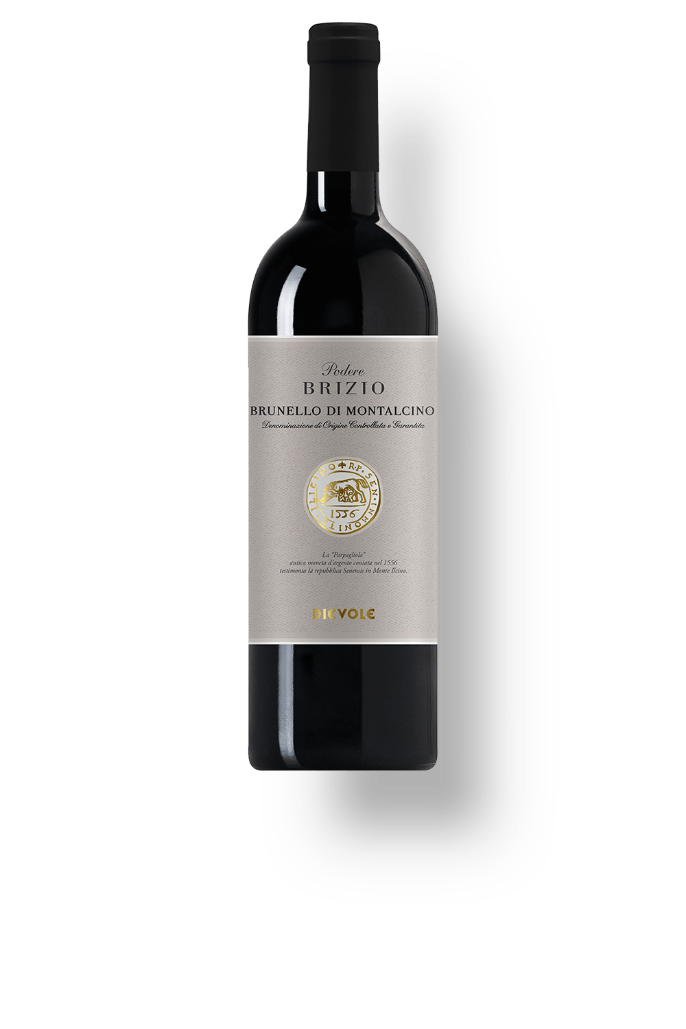 Vinho Podere Brizio Tinto Seco Itália Brunello Di Montalcino D.o.c.g Sangiovese 2018 750ml