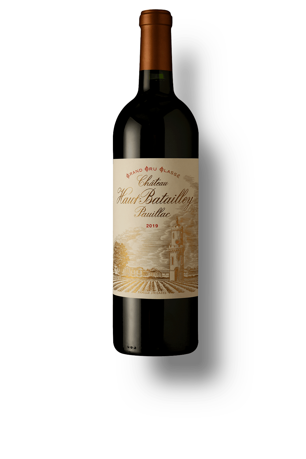Vinho Château Haut-batailley Tinto Seco França Cabernet Sauvignon, Merlot 2019 750ml