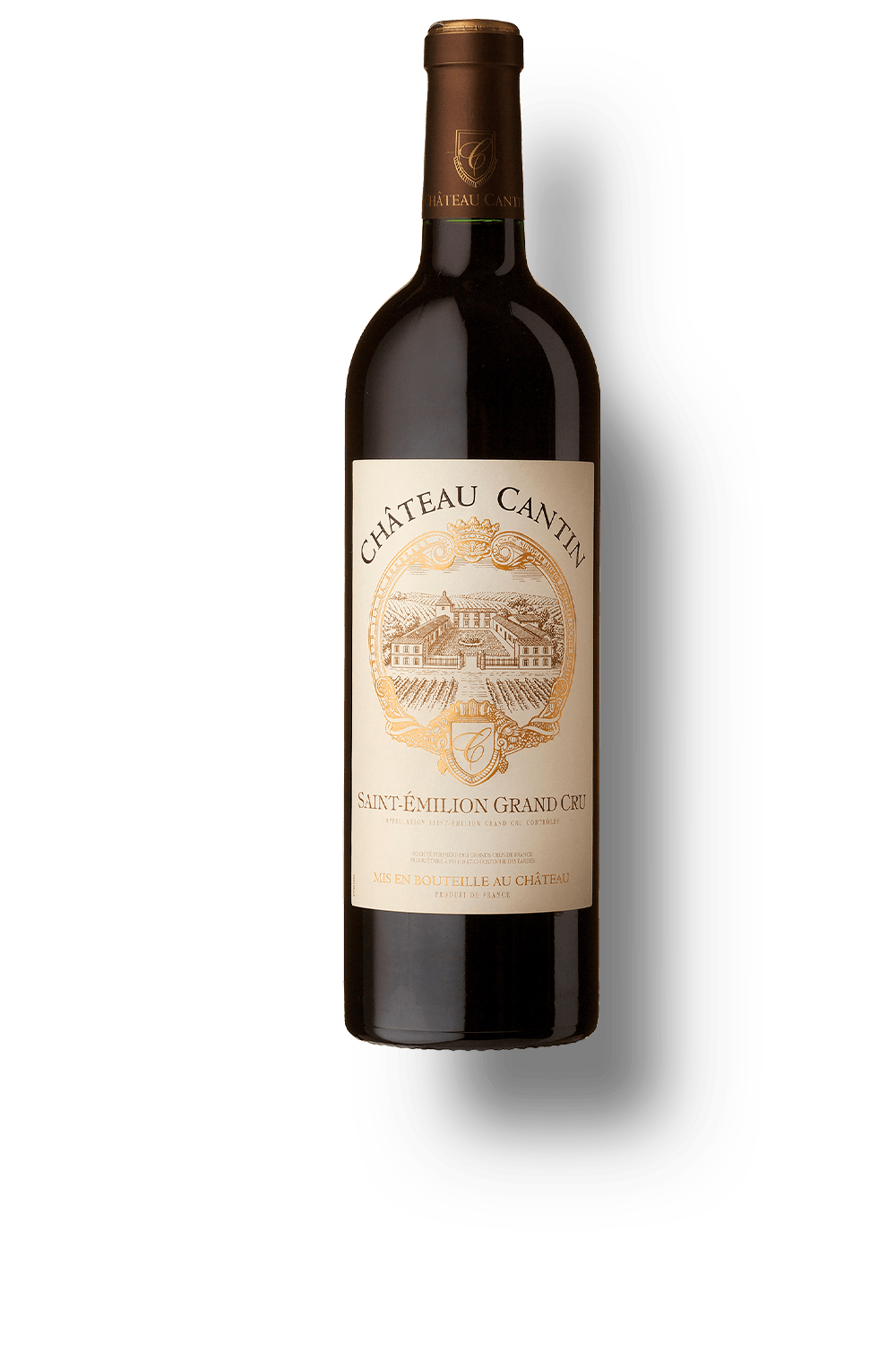 Vinho Château Cantin Tinto Seco França Merlot 2019 750ml