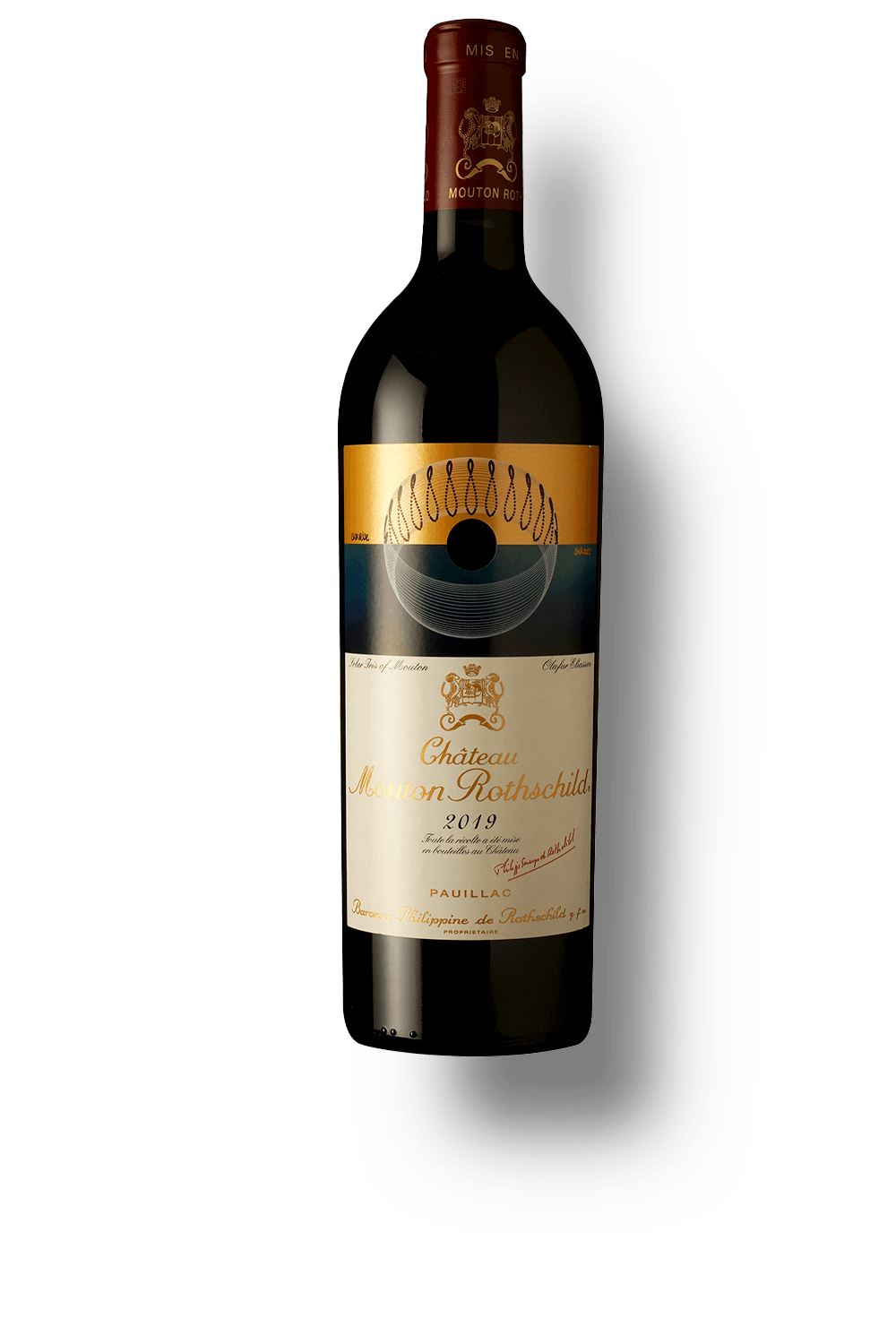 Vinho Château Mouton Rothschild Tinto Seco França Cabernet Sauvignon, Merlot, Petit Verdot 2019 750ml