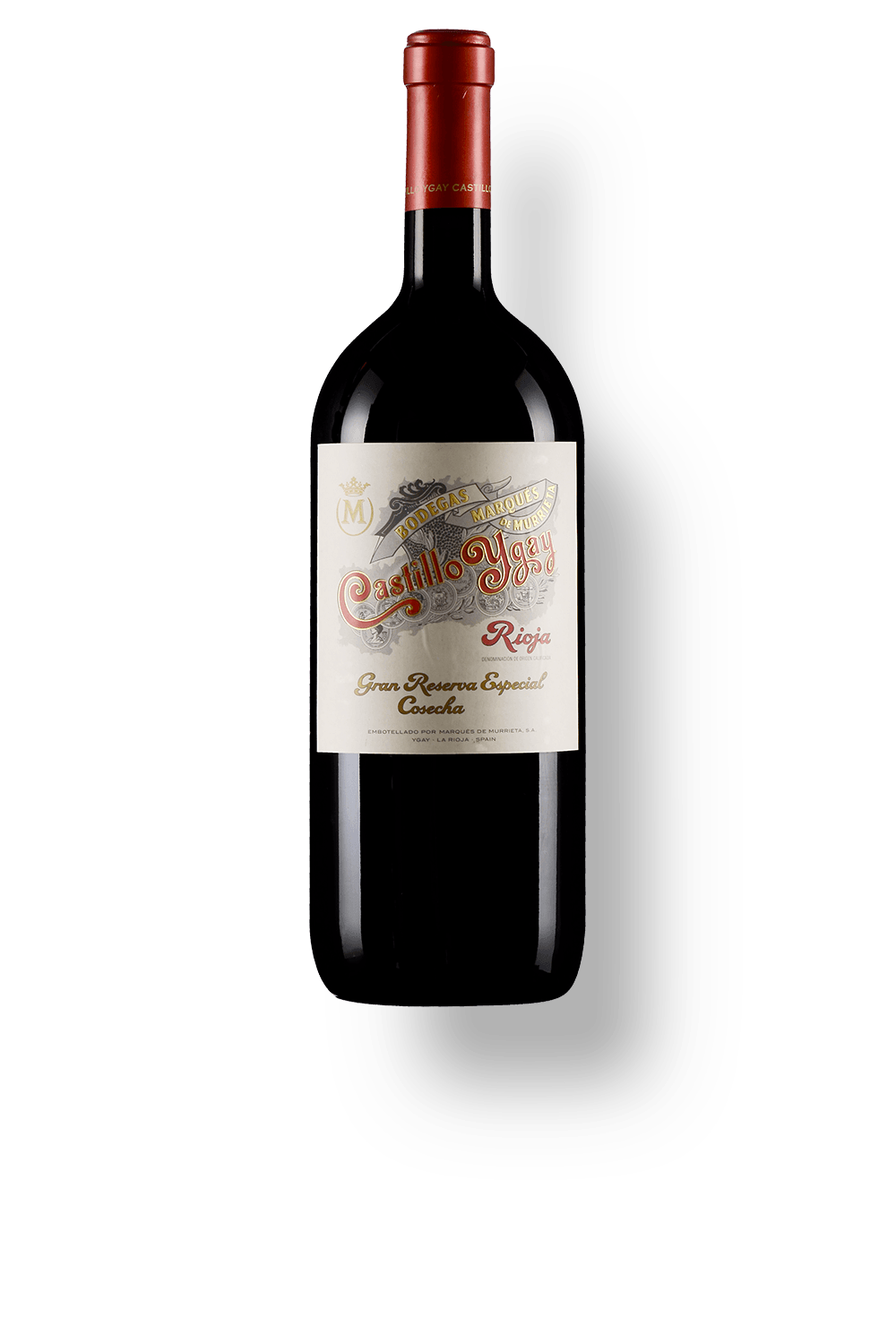 Vinho Marqués de Murrieta Tinto Seco Espanha Castillo Ygay Gran Reserva Especial Mazuelo, Tempranillo 2012 1,5l