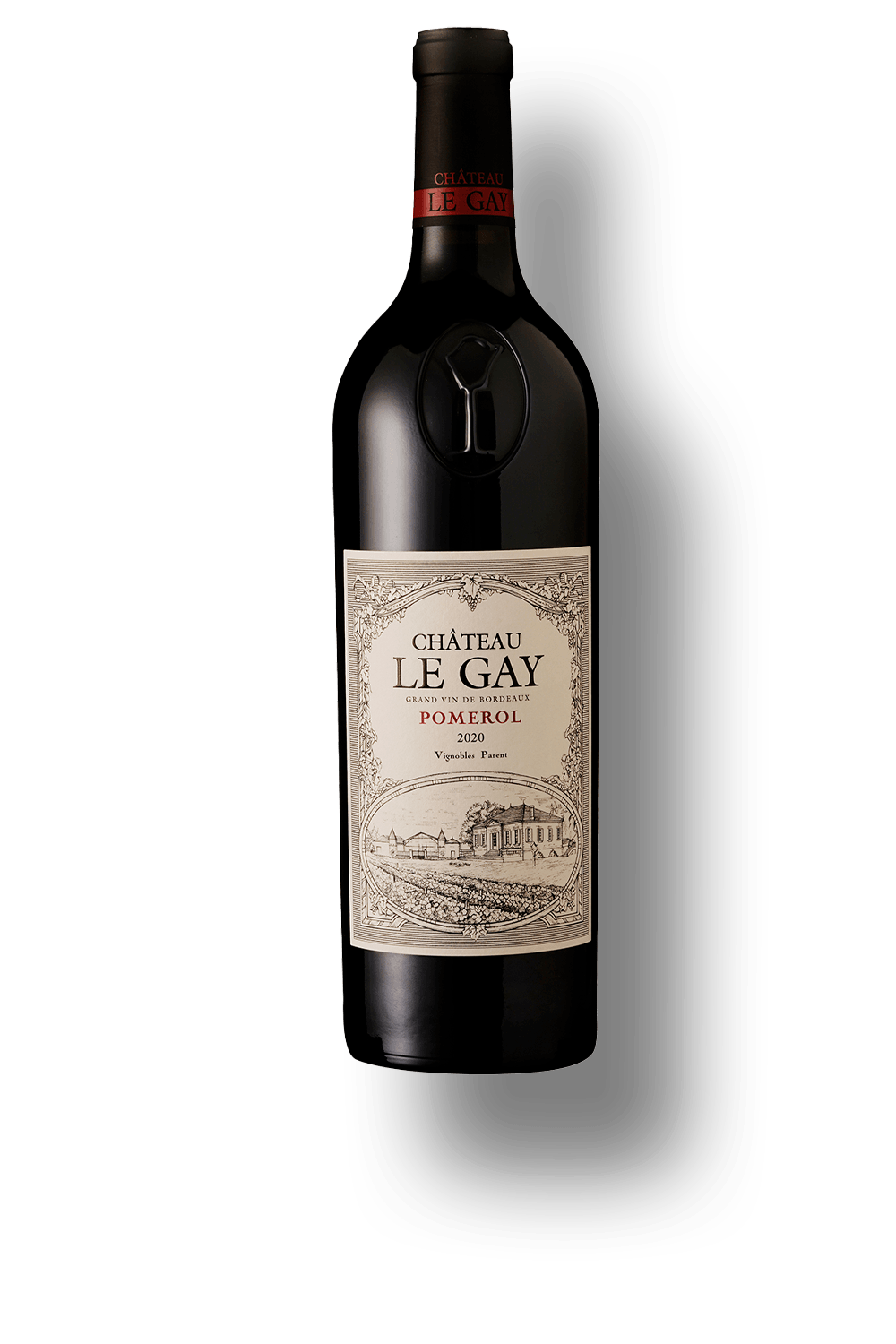 Vinho Parrot Tinto Seco França Château Le Gay Cabernet Franc, Merlot 2020 750ml