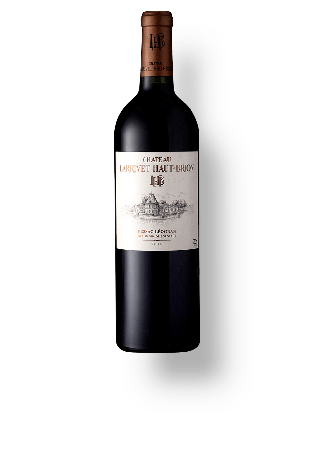 Vinho Château Larrivet Haut-brion Tinto Seco França Cabernet Franc, Cabernet Sauvignon, Merlot 2020 750ml
