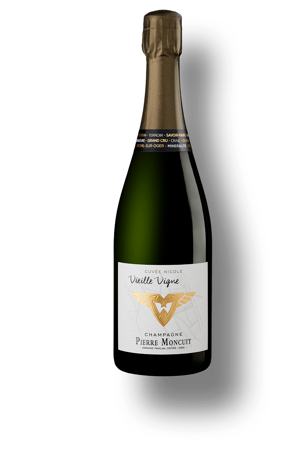 Espumante Pierre Moncuit Branco Extra Brut França Blanc de Blancs Chardonnay 2005 750ml