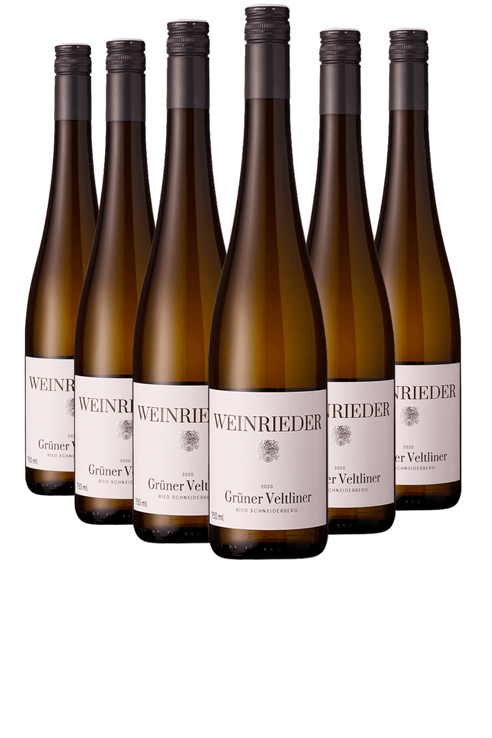 Vinho Weinrieder Branco Seco Áustria Ried Schneiderberg Gruner Veltliner 2020 750ml - 6 Unidades