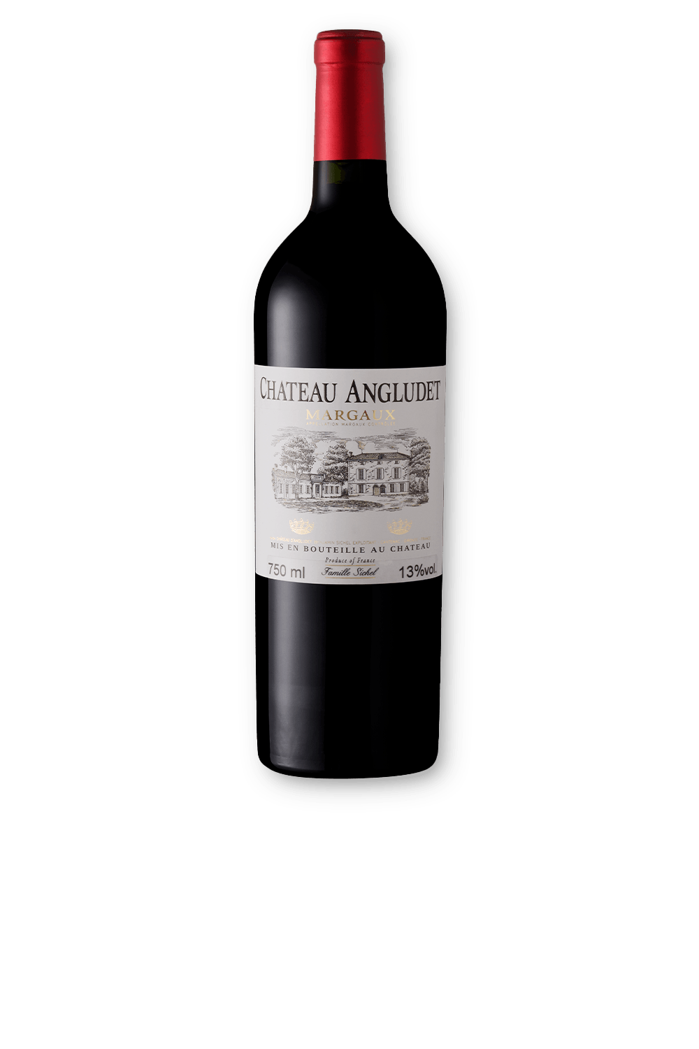 Vinho Château Angludet Tinto Seco França Cabernet Sauvignon, Merlot, Petit Verdot 2020 750ml