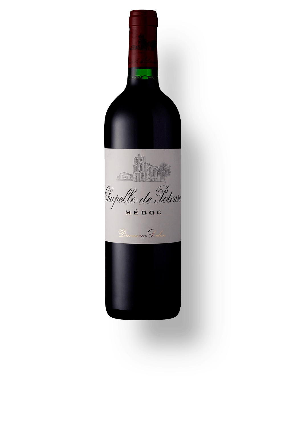 Vinho Château Potensac Tinto Seco França Chapelle Cabernet Franc, Cabernet Sauvignon, Merlot 2016 750ml