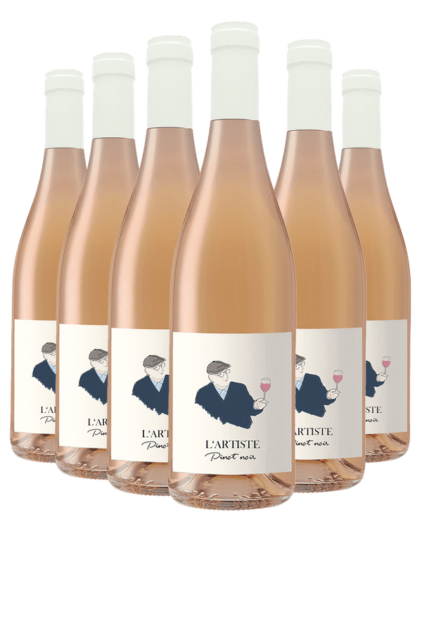 Kit 6 Bougrier L'Artiste Pinot Noir Rosé