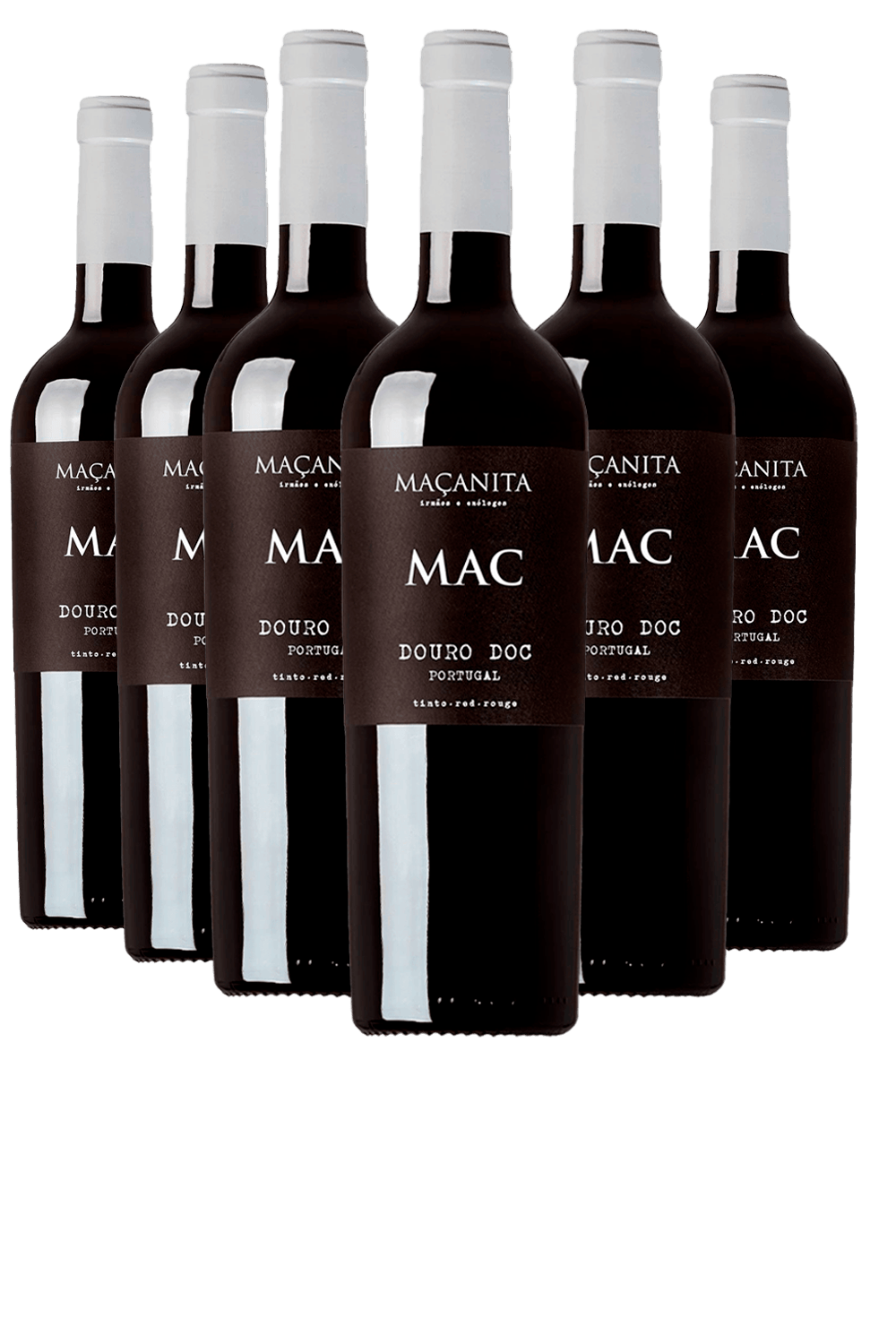 Vinho António Maçanita Tinto Seco Portugal Mac Sousão, Touriga Nacional, Vinhas Velhas 2023 750ml - 6 Unidades