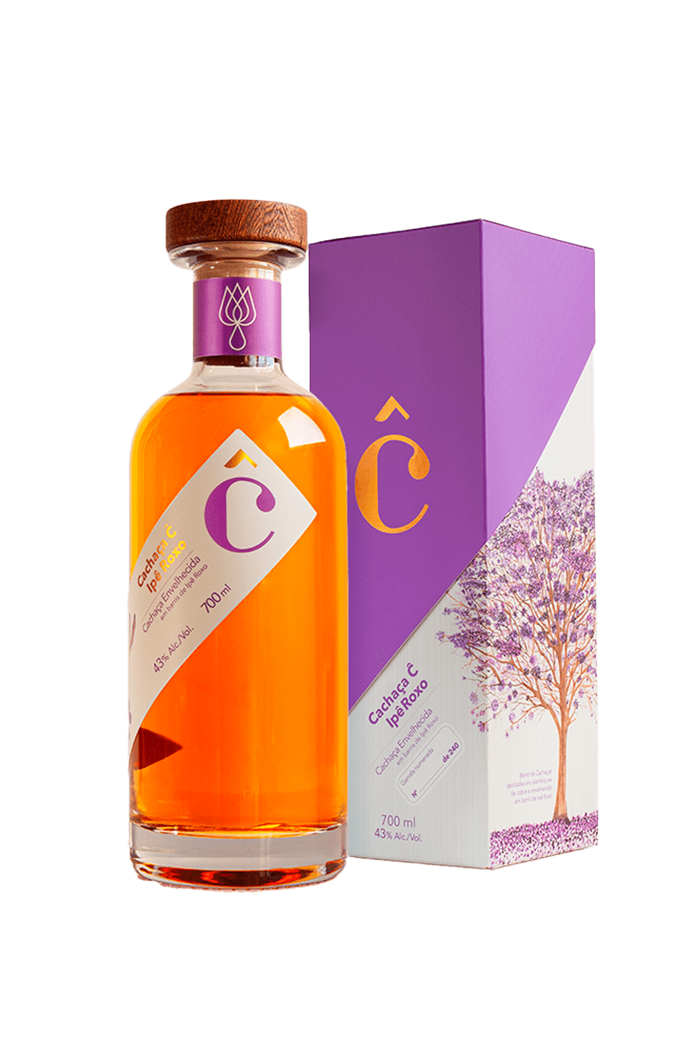Cachaça Cê Ipê Roxo