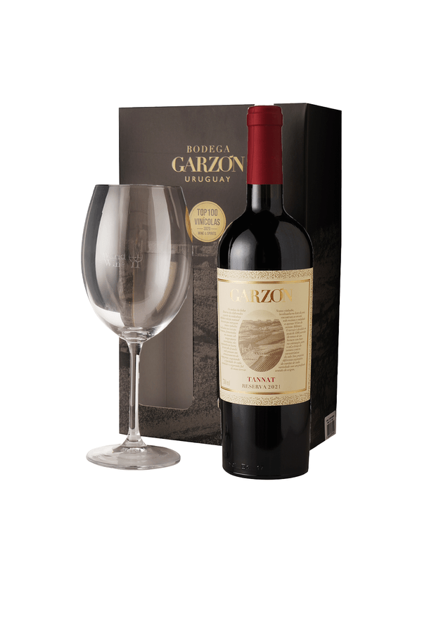 Kit Garzón Reserva Tannat com Taça