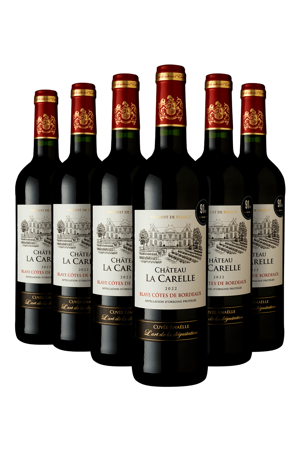 Kit 6 Château Carelle Cuvée Anaëlle
